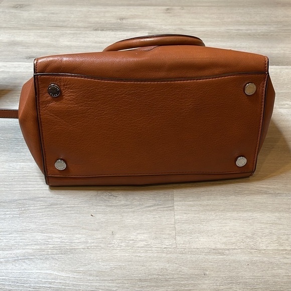Michael Kors Brown Sophie Satchel Convertible Bag - Picture 10 of 12